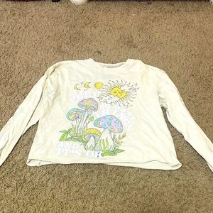 CROPPED LONG SLEEVE SIZE